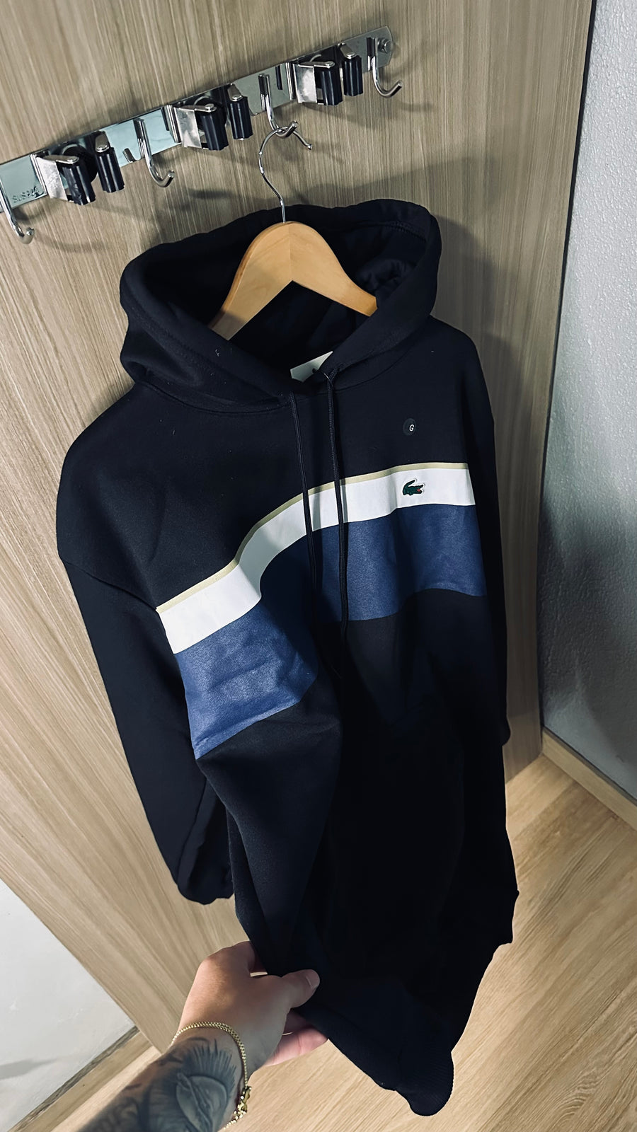 Moletom Lacoste Preto