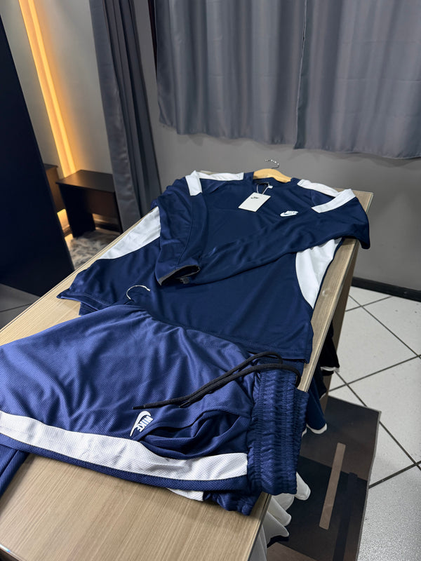Conjunto Nike Dry Fit Azul