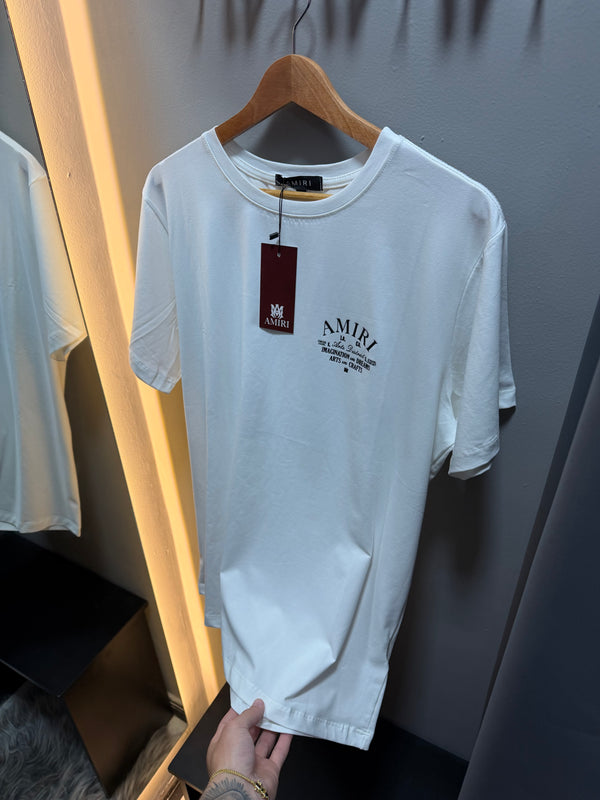 Camiseta Amiri Branca - Luxo