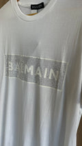 Camiseta Balmain Branca - Luxo