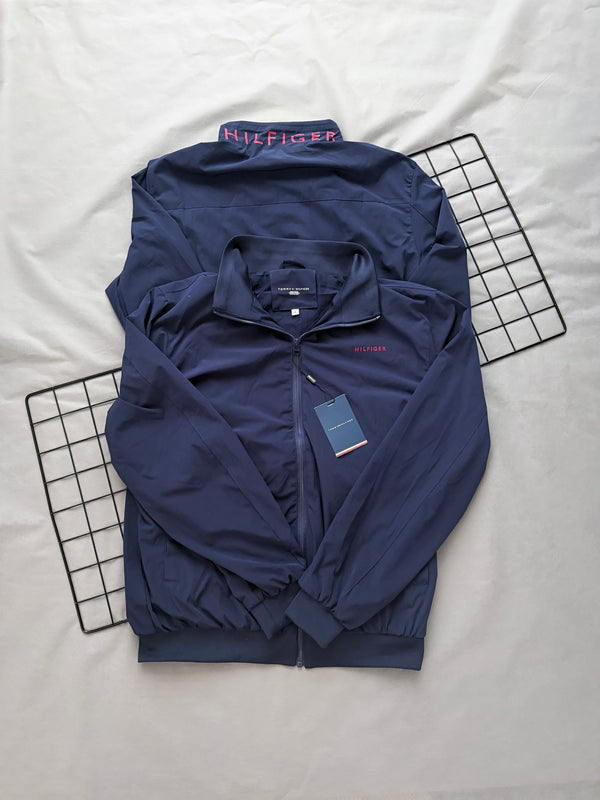 Jaqueta Gola Alta - Tommy Hilfiger Azul