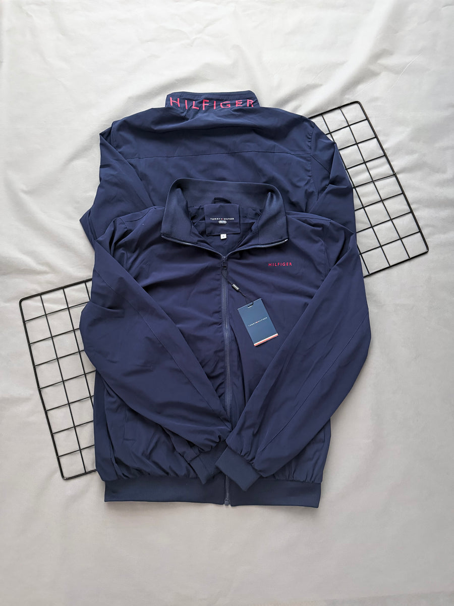 Jaqueta Gola Alta - Tommy Hilfiger Azul