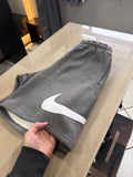 Bermuda Moletom Nike Cinza