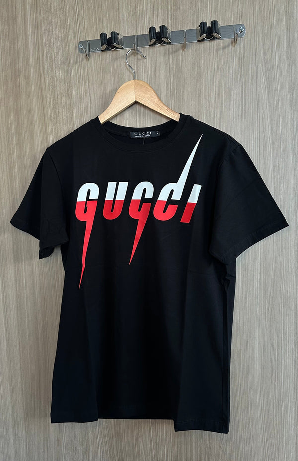 Camiseta Gucci Preta - Luxo
