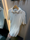 Camiseta Polo Italiana Zara - Branca