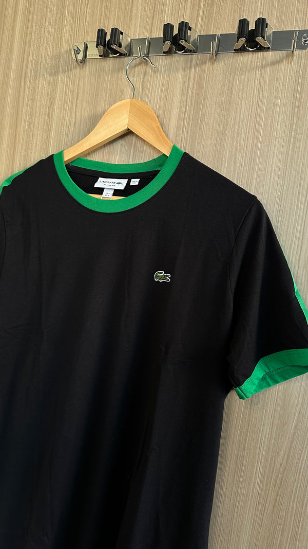 Camiseta Lacoste Preta - Luxo