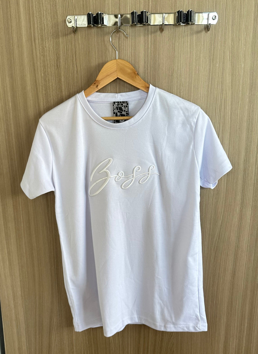 Camiseta Boss Branca