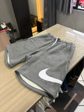 Bermuda Moletom Nike Cinza