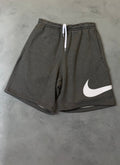Bermuda Moletom Nike Cinza