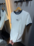 Camiseta Gola Troca Slim Fit Off