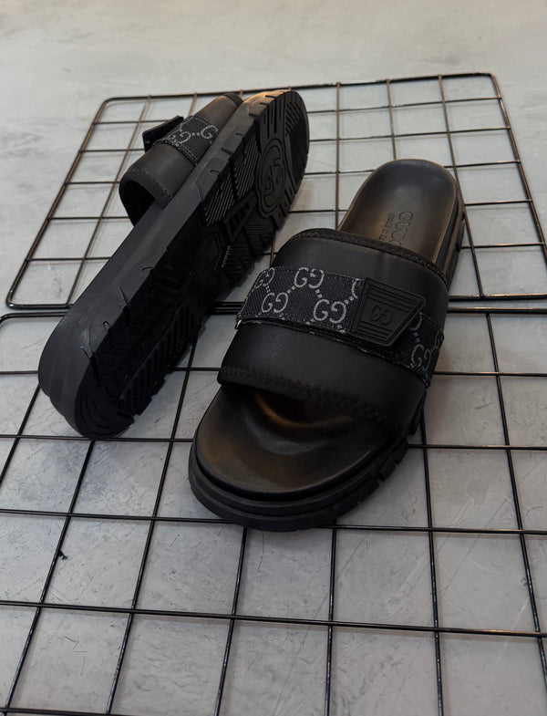 Chinelo Slide Gucci Ryan Preto
