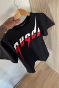 Camiseta Gucci Preta - Luxo