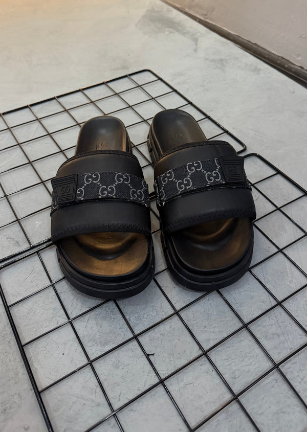 Chinelo Slide Gucci Ryan Preto