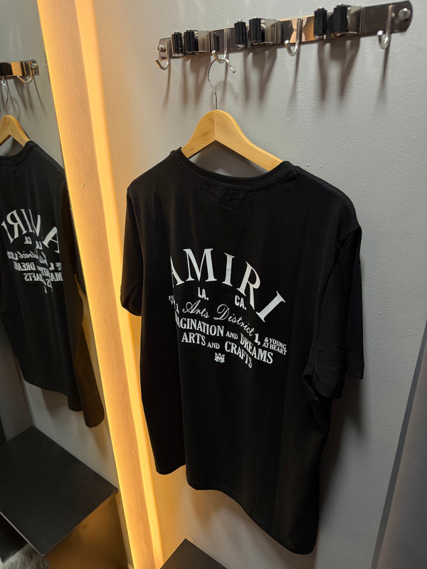 Camiseta Amiri Preta - Luxo