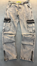 Calça Cargo Cinza - 100% Original