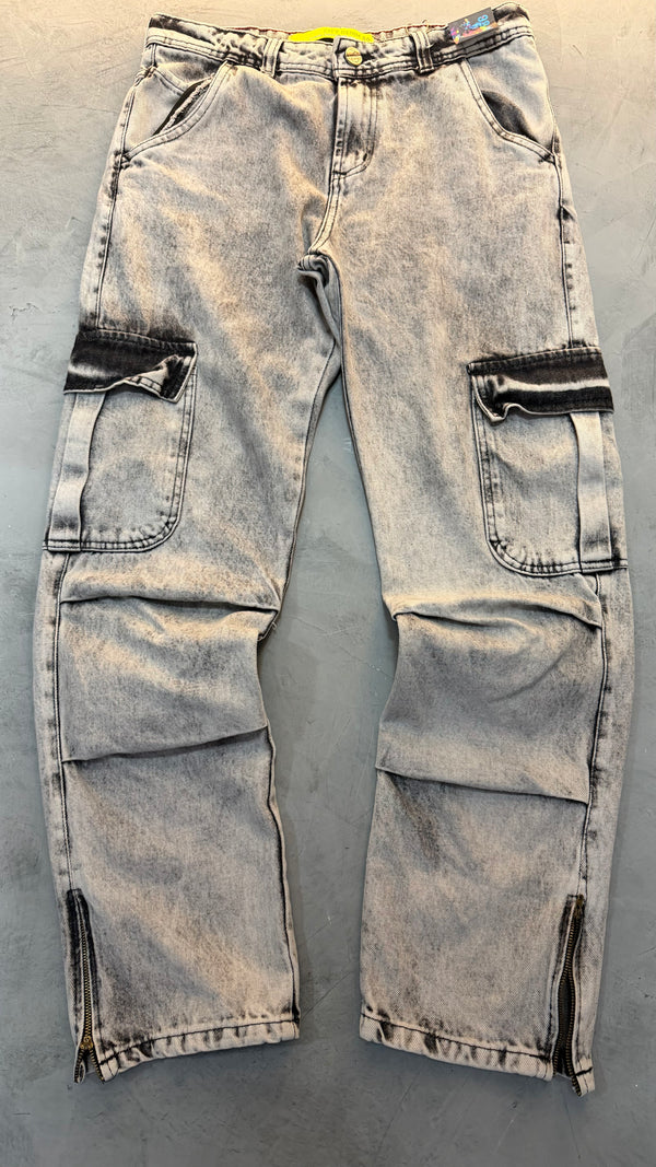 Calça Cargo Cinza - 100% Original