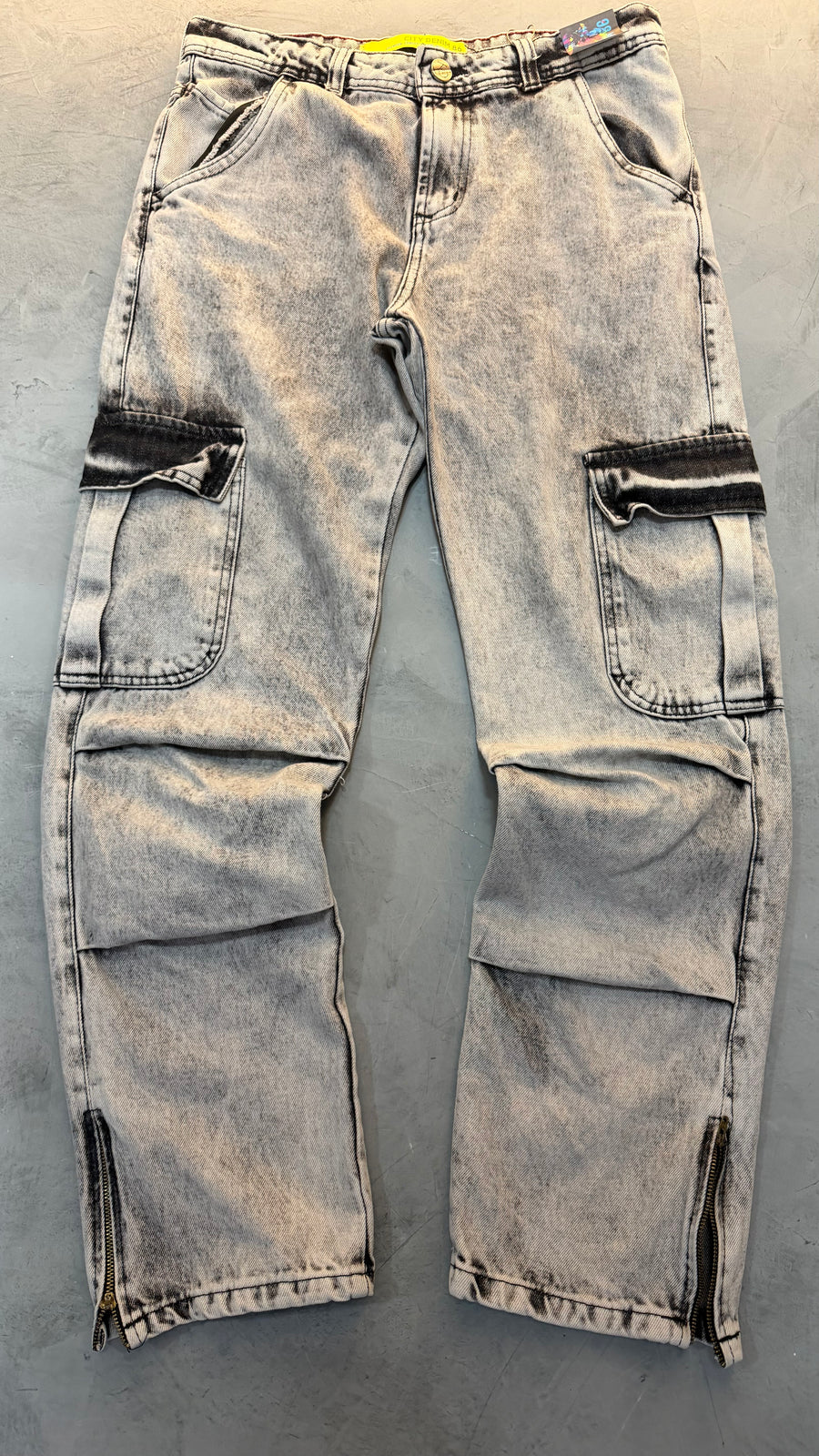 Calça Cargo Cinza - 100% Original