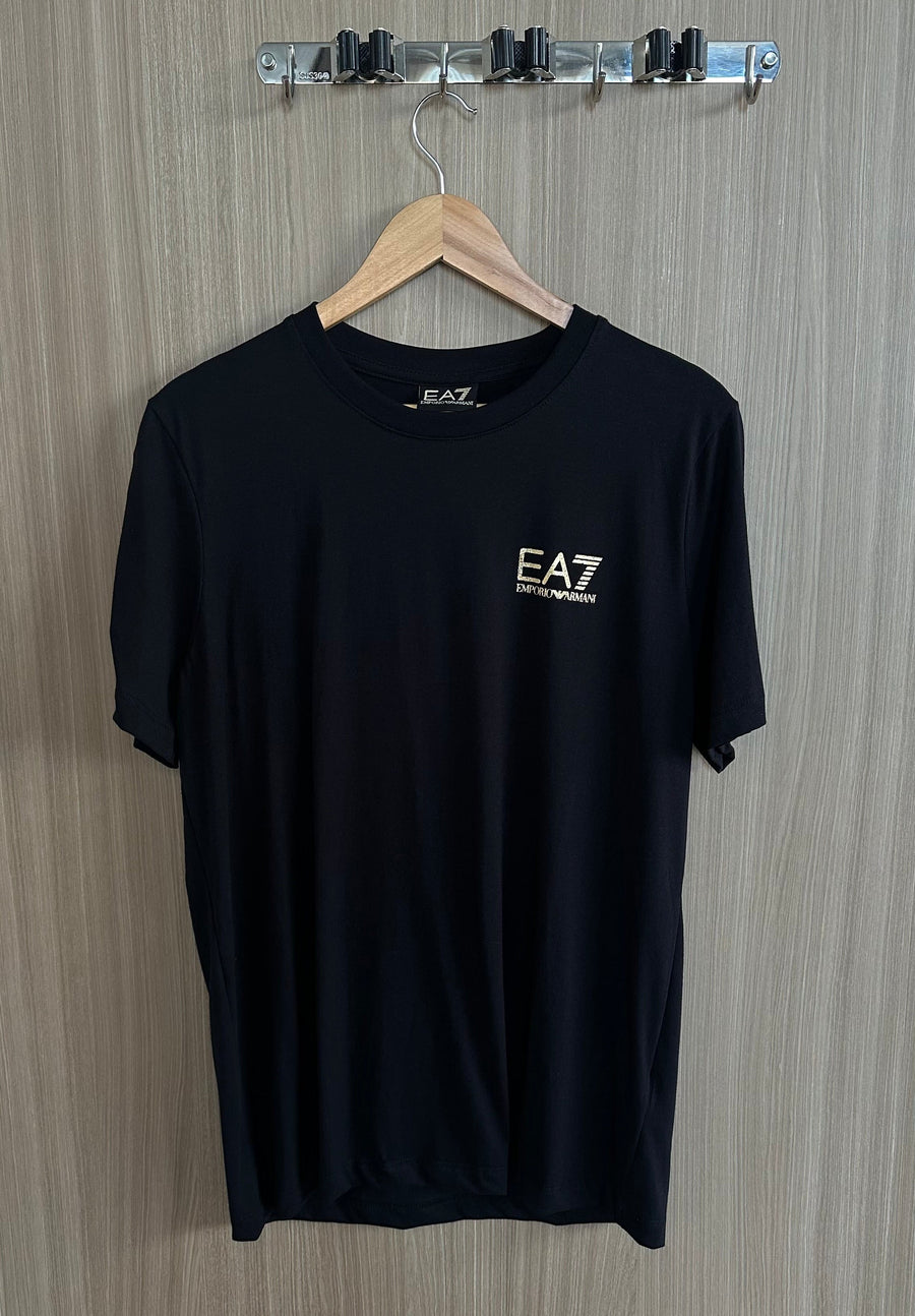 Camiseta EA7 Preta - Luxo