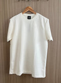 Camiseta LV Branca Texturizada