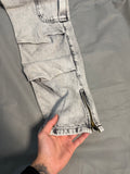 Calça Cargo Cinza - 100% Original