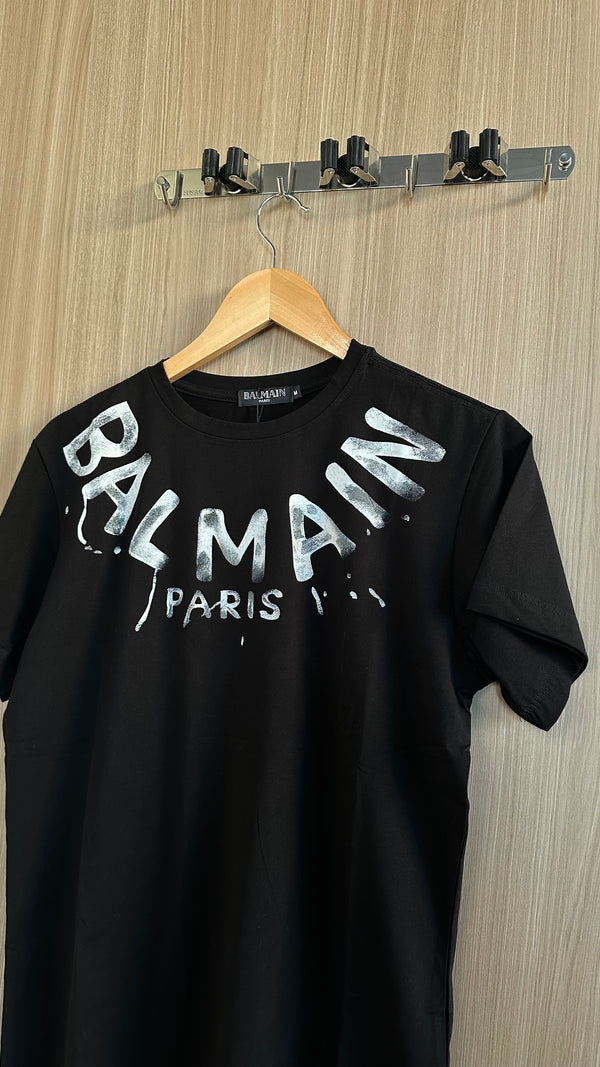 Camiseta Balmain Preta - Luxo