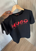 Camiseta Hugo Boss Preta - Luxo