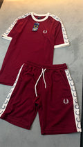 Conjunto Fred Perry Bordo
