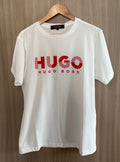 Camiseta Hugo Boss Branca - Luxo