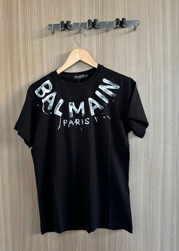 Camiseta Balmain Preta - Luxo