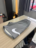 Bermuda Moletom Nike Cinza