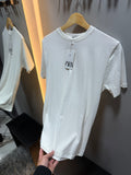 Camiseta Zara Slim Fit Off