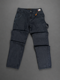 Calça Reta Azul - 100% Original