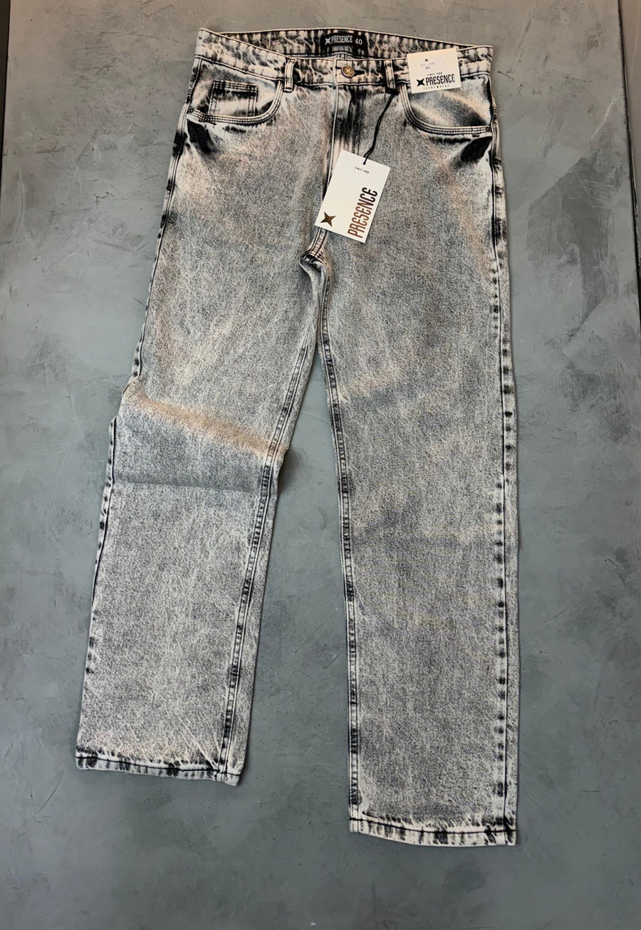 Calça Reta Cinza - Presence Jeans