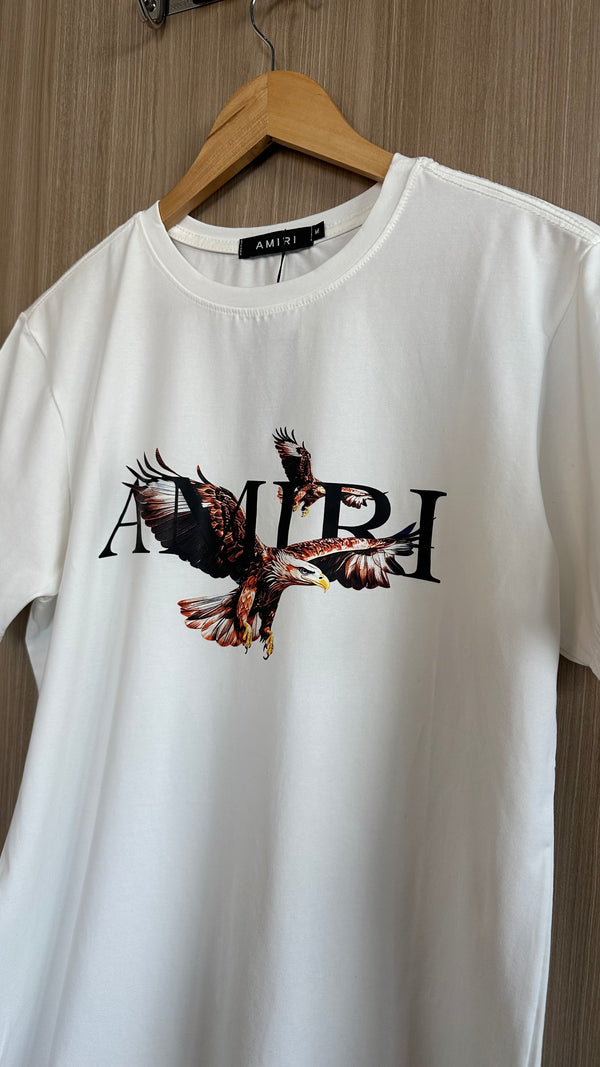 Camiseta Amiri Branca - Luxo