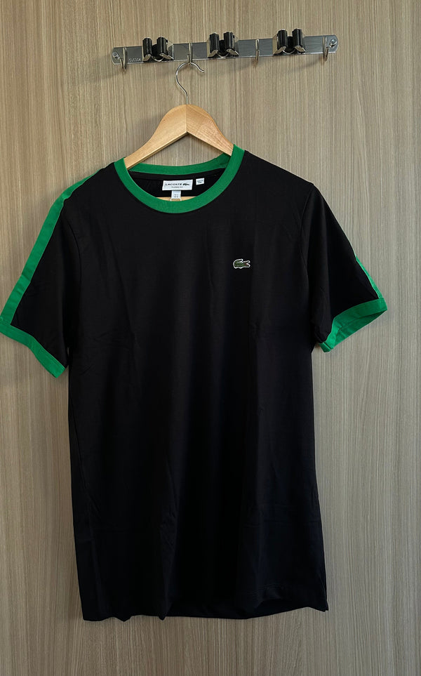 Camiseta Lacoste Preta - Luxo