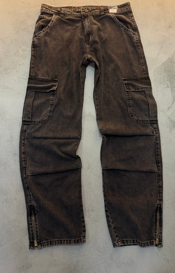 Calça Cargo Preta - 100% Original