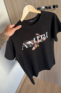 Camiseta Amiri Preta - Luxo