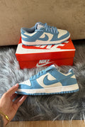 Tênis Nike Dunk Low Azul e Branco