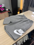 Bermuda Moletom Nike Cinza