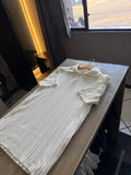 Camiseta Polo Italiana Zara - Branca
