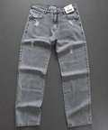 Calça Reta Cinza