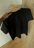 Camiseta LV Preta Texturizada
