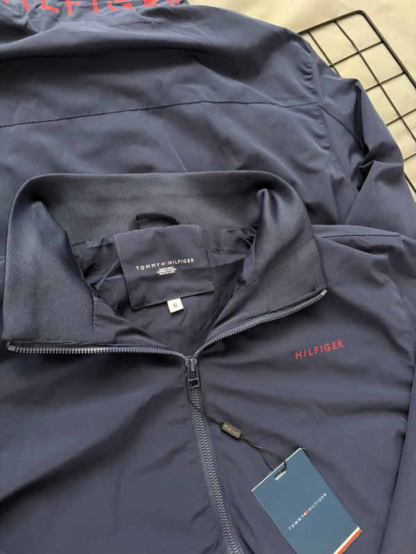 Jaqueta Gola Alta - Tommy Hilfiger Azul