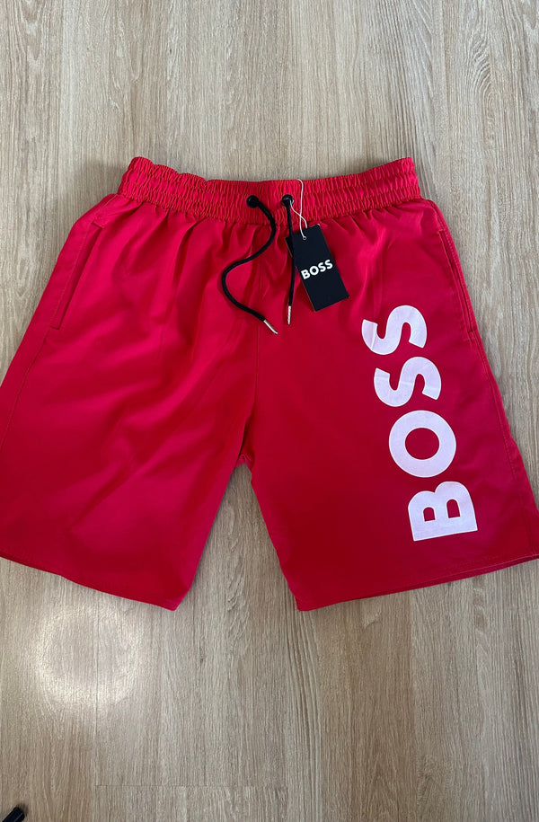 Bermuda Hugo Boss Vermelha