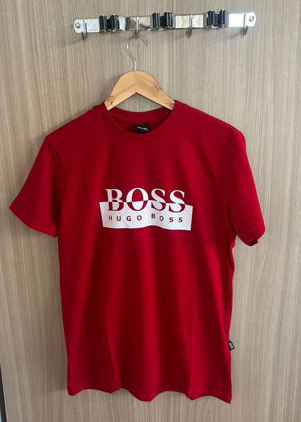 Camiseta Hugo Boss Vermelha