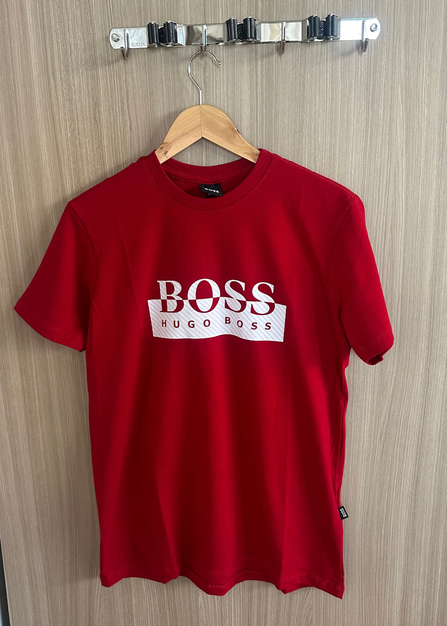 Camiseta Hugo Boss Vermelha